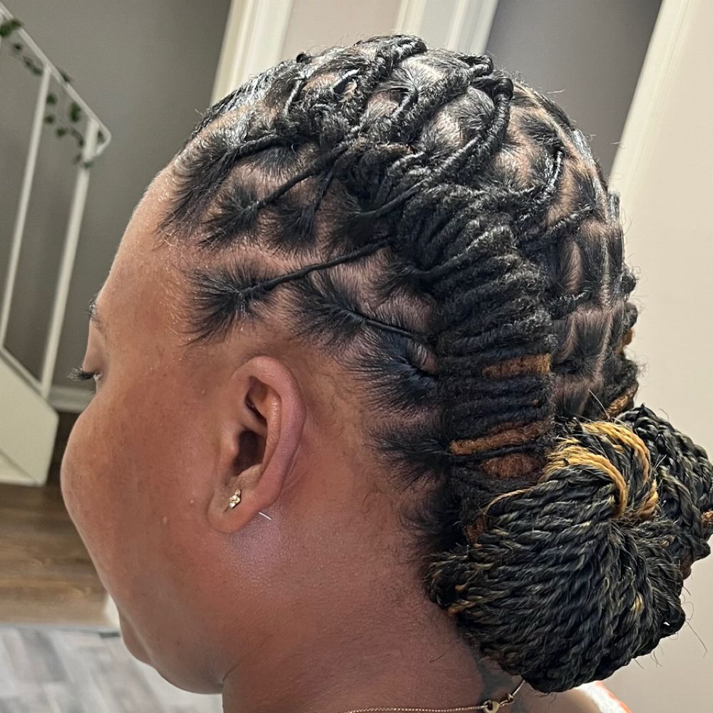 Alter Ego Oasis hair work in Montgomery, example 1