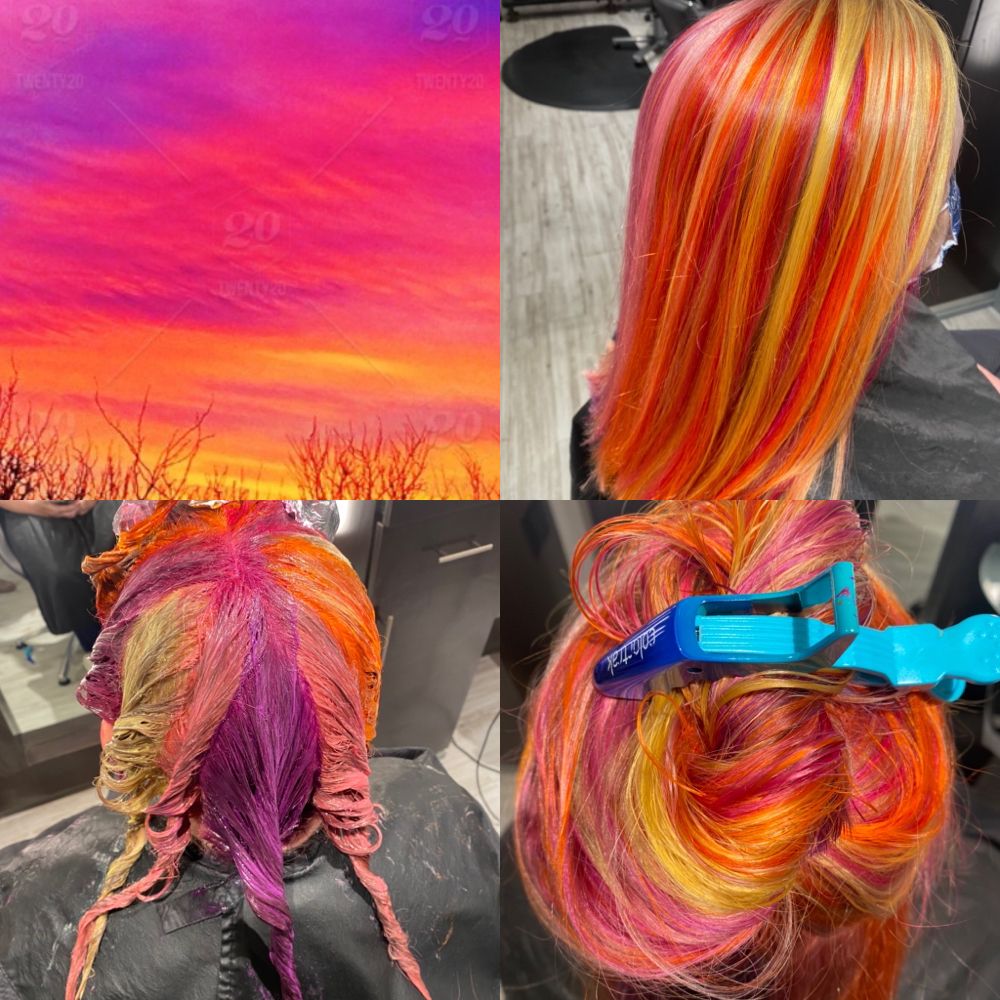 Hair work by Amanda Corte Hair Artistry