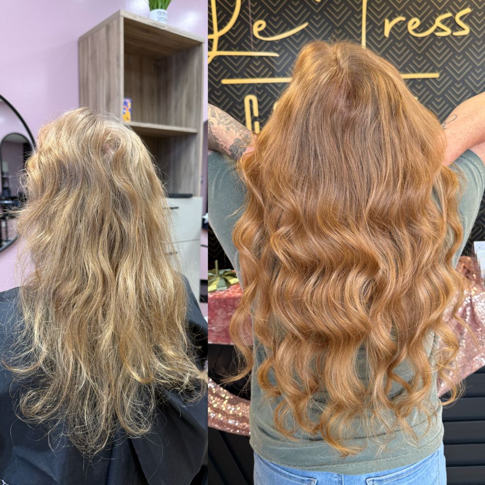 Hair work by Artistry by Iliana