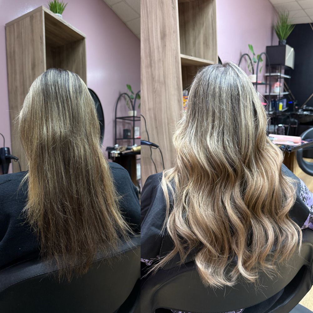 Hair work by Artistry by Iliana