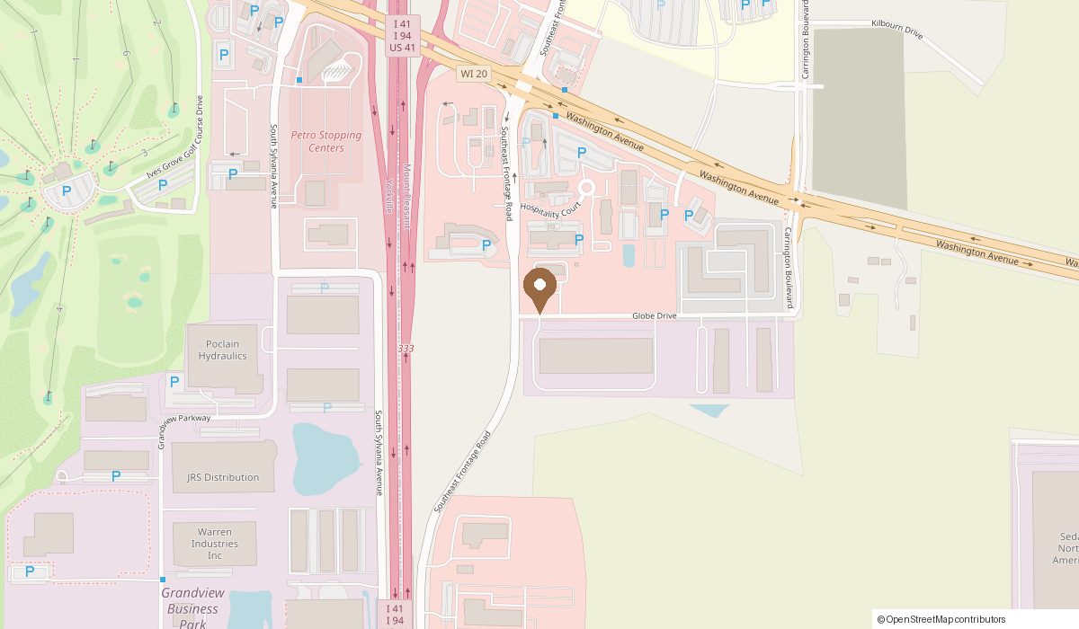 Map: 13200 Globe Dr Suite 101 #36, Mt Pleasant, WI 53177