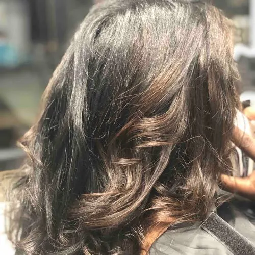 Hair work by Aura Salon