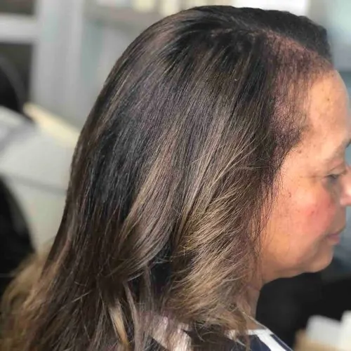 Hair work by Aura Salon