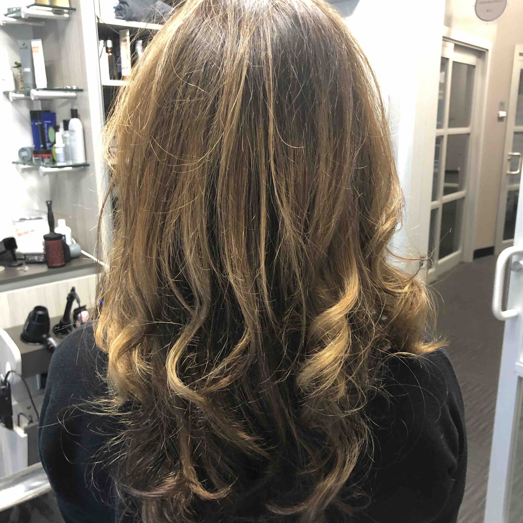 Hair work by Aura Salon