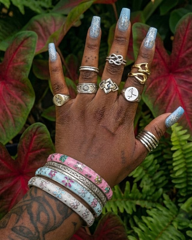 Silver Bloom Stack