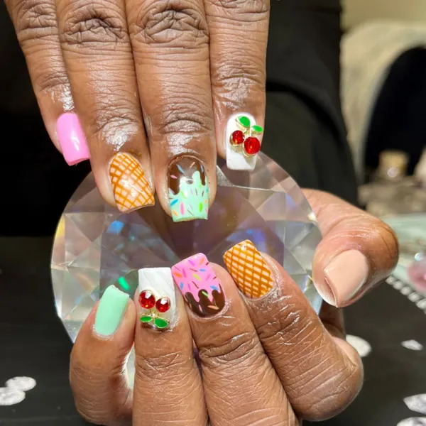 Nail work by Bellissima Nails & More, LLC