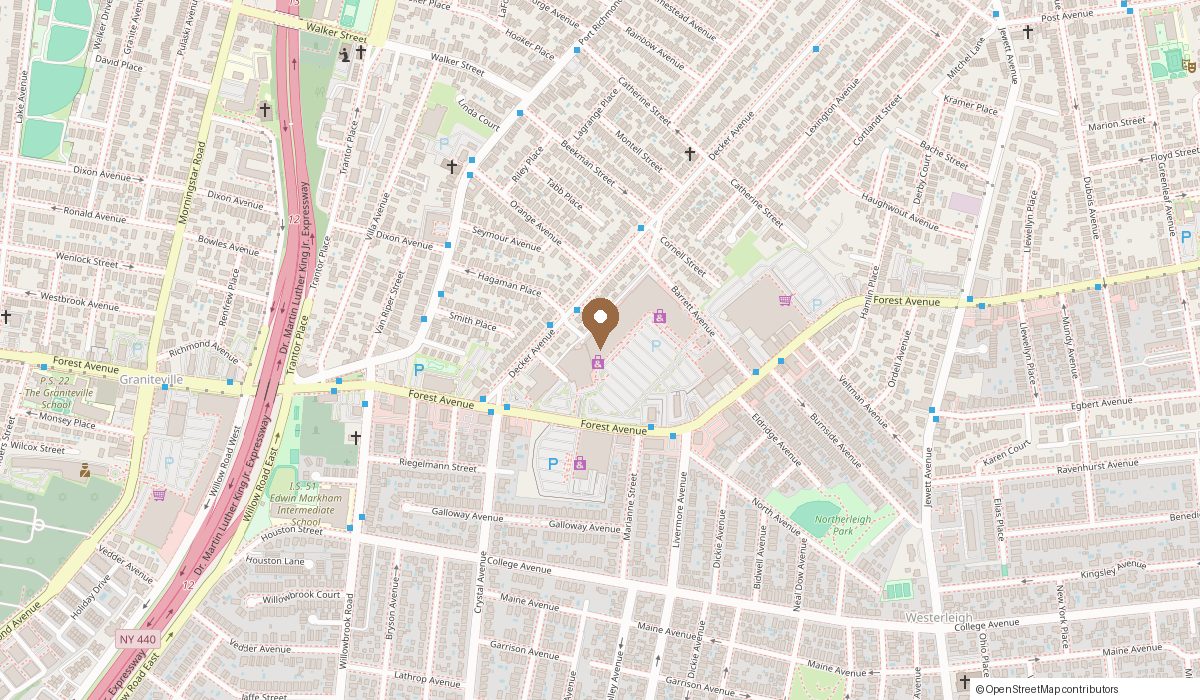 Map: 1553 Forest Ave Suite 27, Staten Island, NY 10302