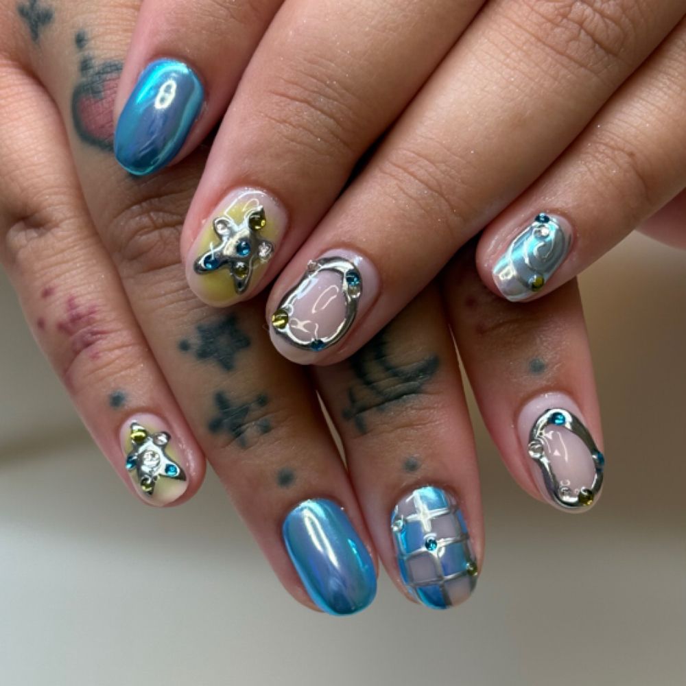 Nail work by Bitter Bunny Studio
