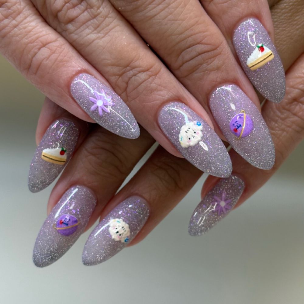 Nail work by Bitter Bunny Studio