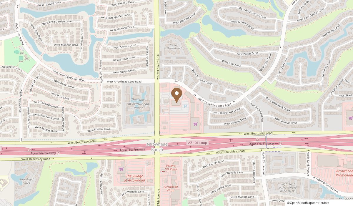 Map: 20229 N 67th Ave suite C2, Glendale, AZ 85308