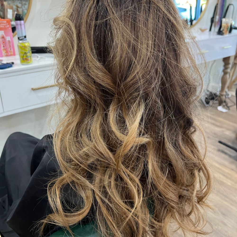 Hair work by Brittney Beth Beauty