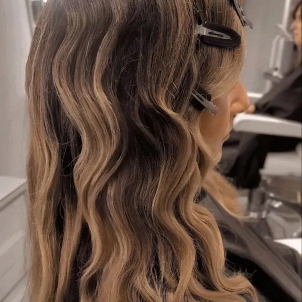 Hair work by By Liz Burns