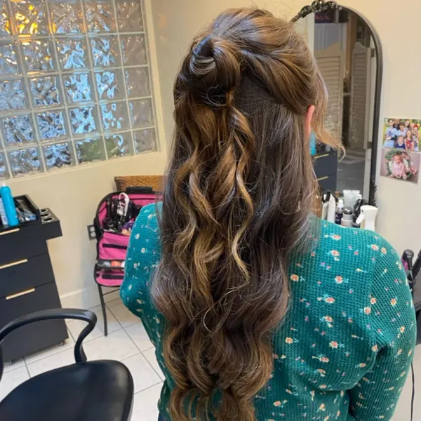 Hair work by Caitlin