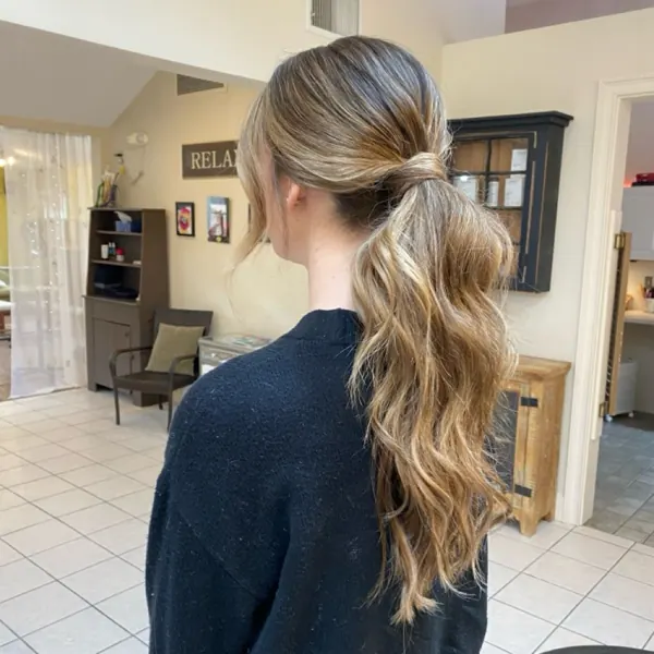 Hair work by Caitlin