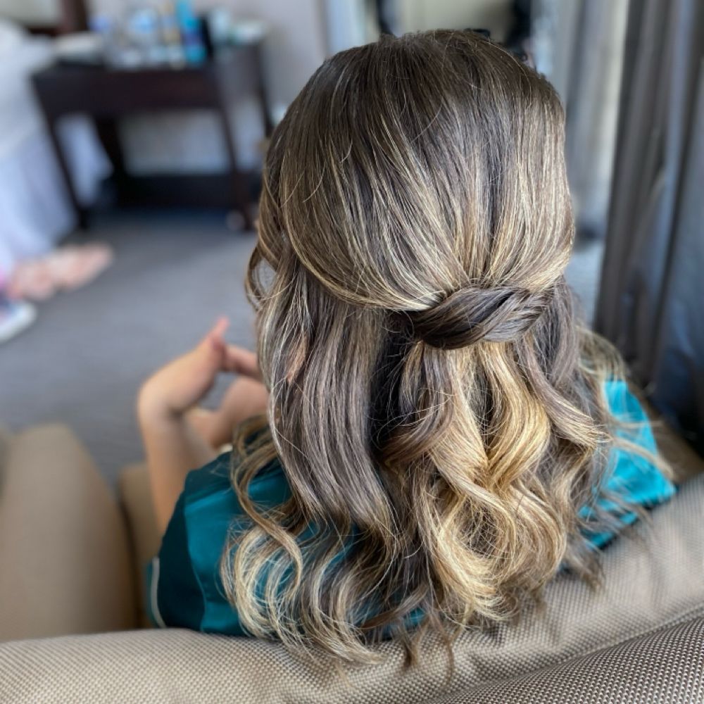 Hair work by Caitlin