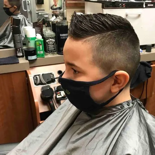 Hair work by CLEAR CUT STUDIO