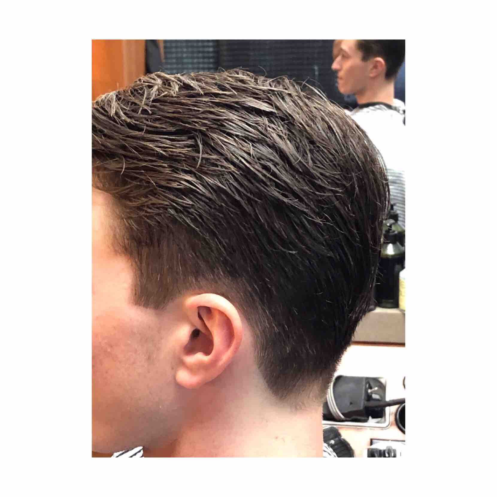 Hair work by CLEAR CUT STUDIO