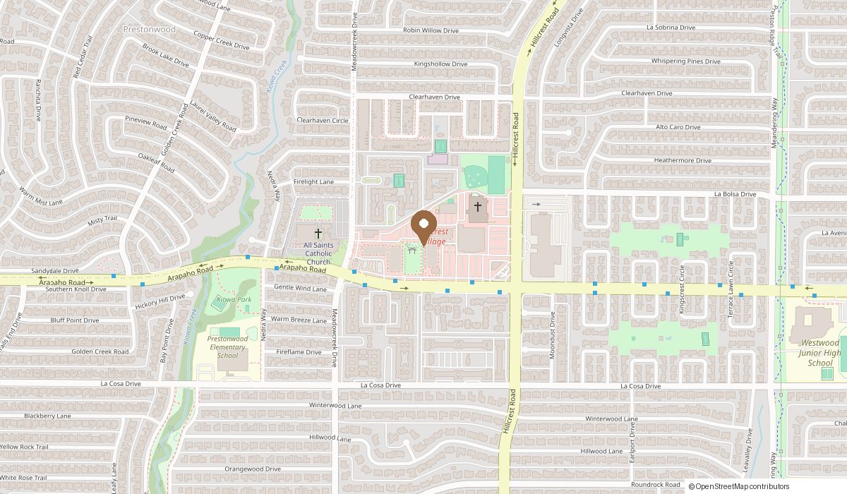 Map: 6959 Arapaho Rd 6, Dallas, TX 75248