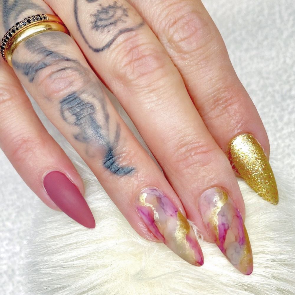 Nail work by Couture Nail Studio