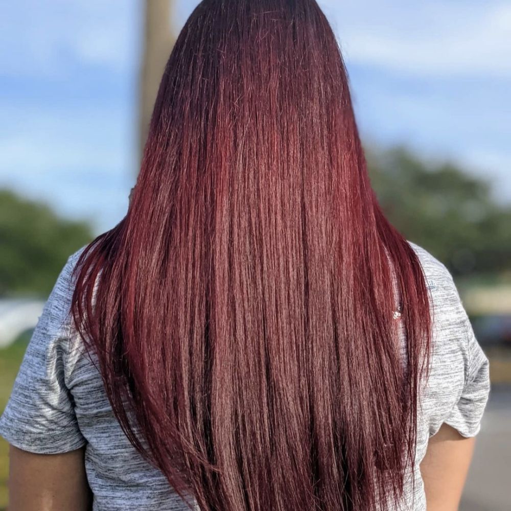 Hair work by Dani Chamness