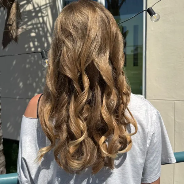 Hair work by Details Salon & Spa