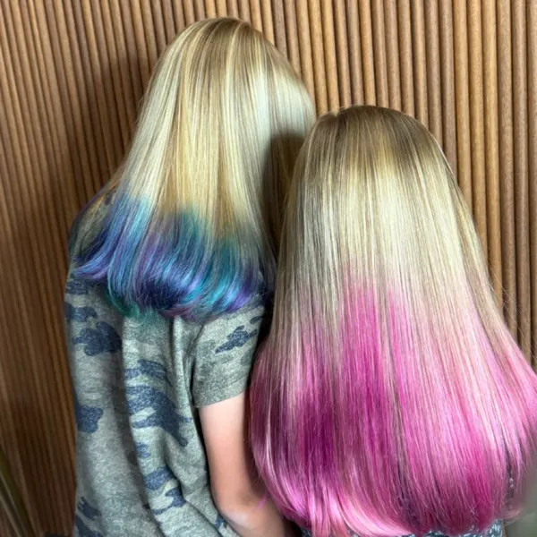 Hair work by Details Salon & Spa