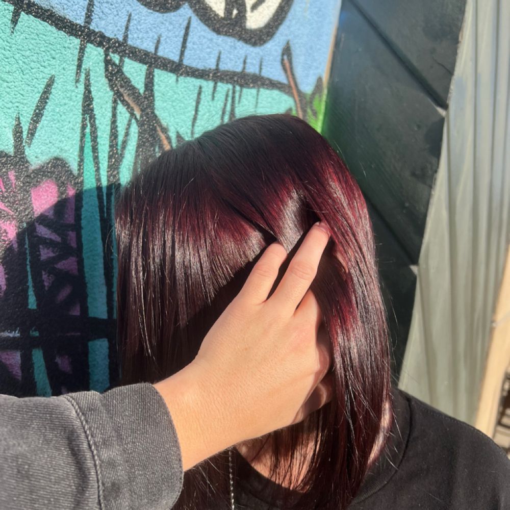 Hair work by Details Salon & Spa