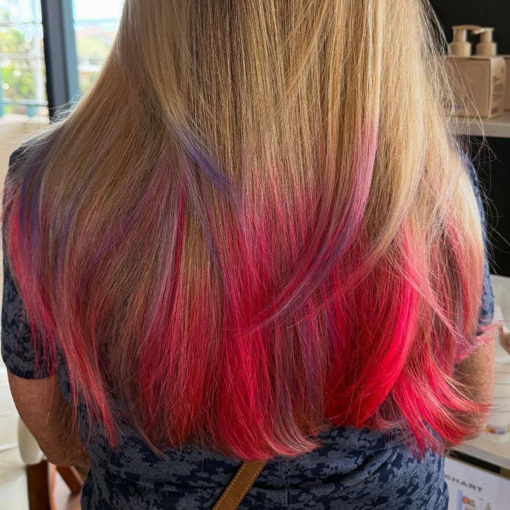 Hair work by Details Salon & Spa
