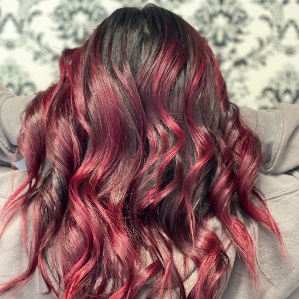 Hair work by Dimensions Hair Studio