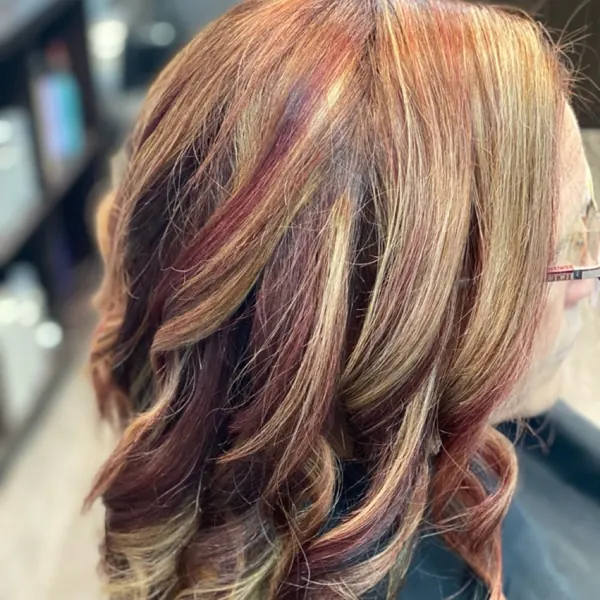Hair work by Elizabeth’s Place