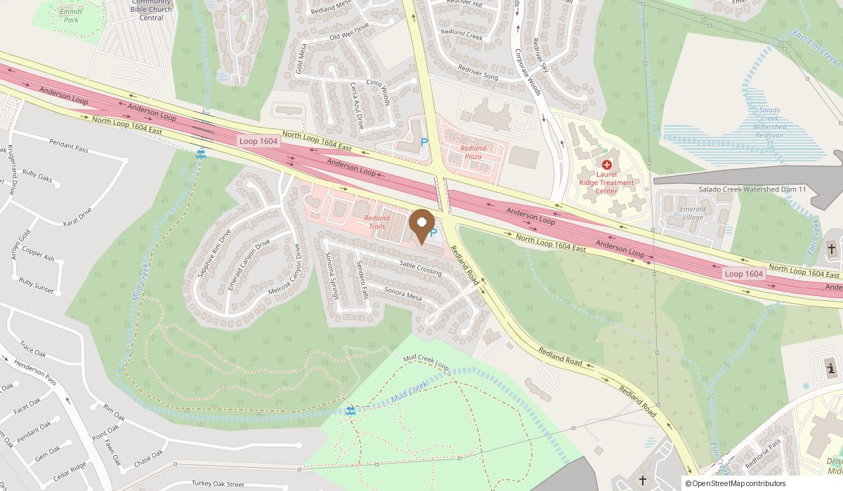 Map: 2838 N Loop 1604 E #101, San Antonio, TX 78232
