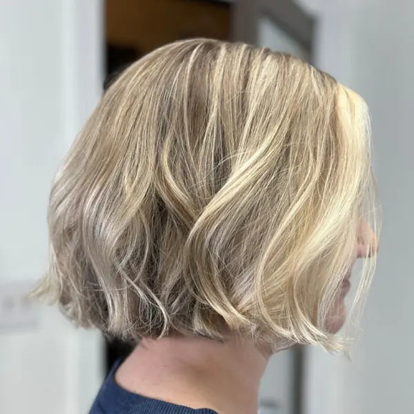 Hair work by Elliott Milan the Salon