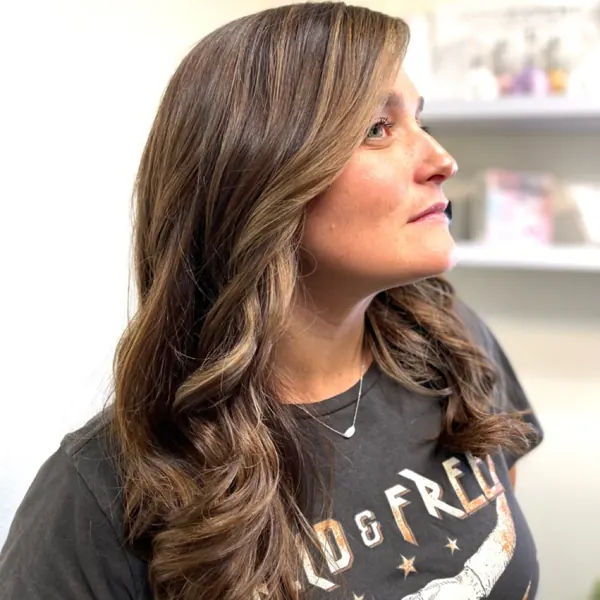 Hair work by Elliott Milan the Salon