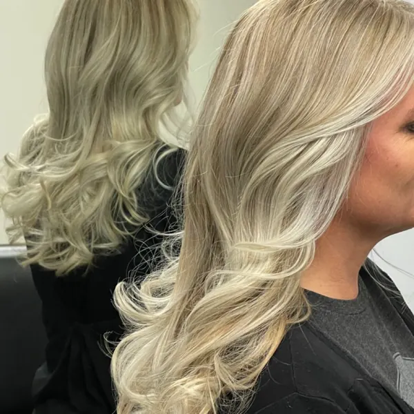 Hair work by Elliott Milan the Salon