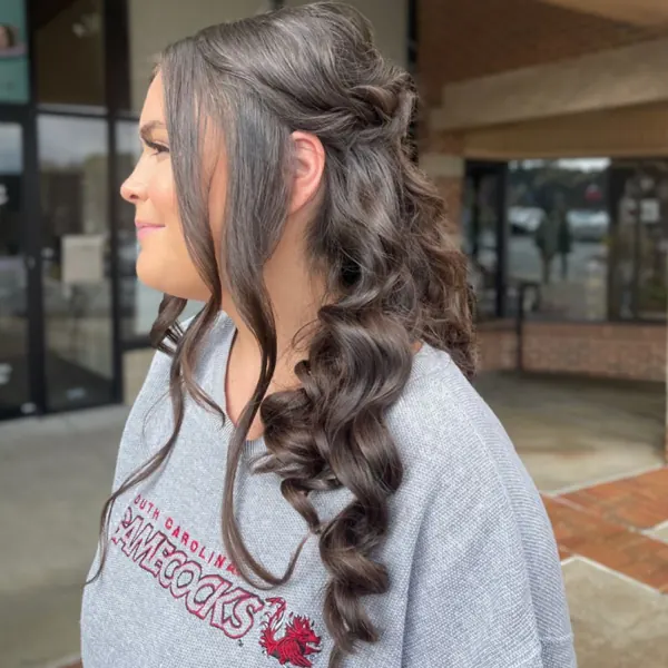 Hair work by Elliott Milan the Salon