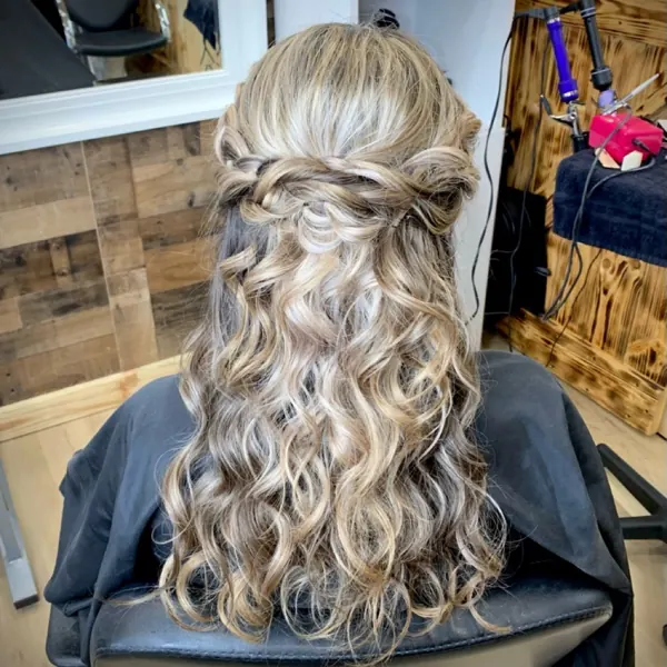 Hair work by Emma Marie’s Salon