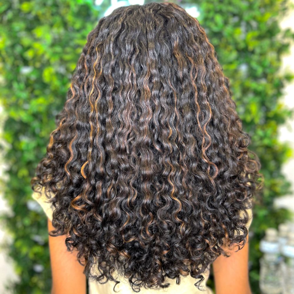 Hair work by Glazed Color Bar