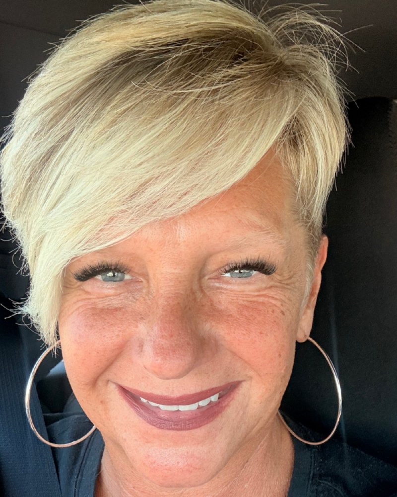 Lainie Brunetti, owner of Gorgeous Hair with Lainie