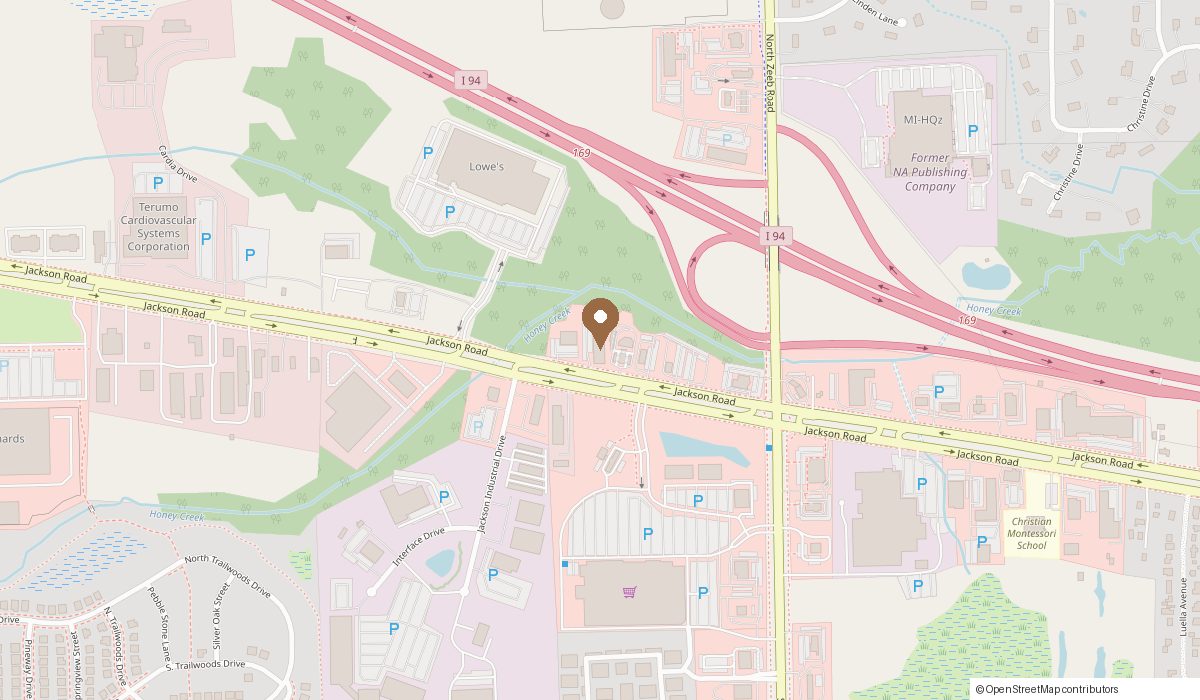Map: 5700 JACKSON RD. ANN B, Ann Arbor, MI 48103