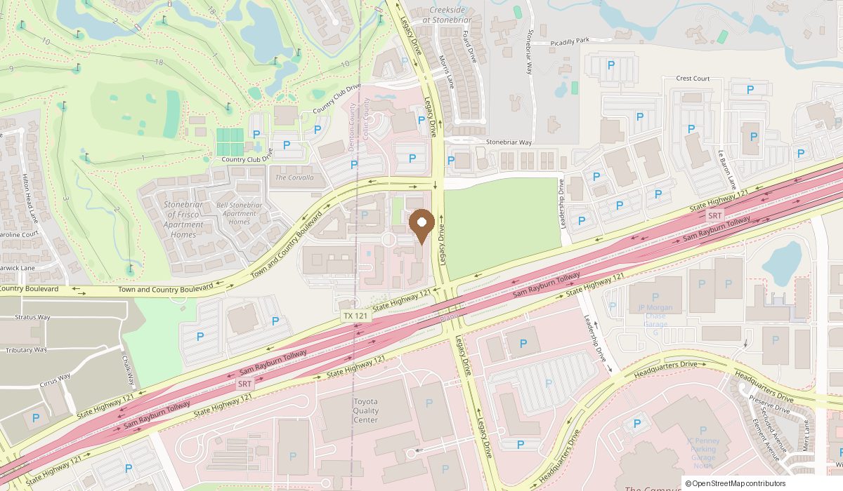 Map: 1279 Legacy dr, Frisco, TX 75034