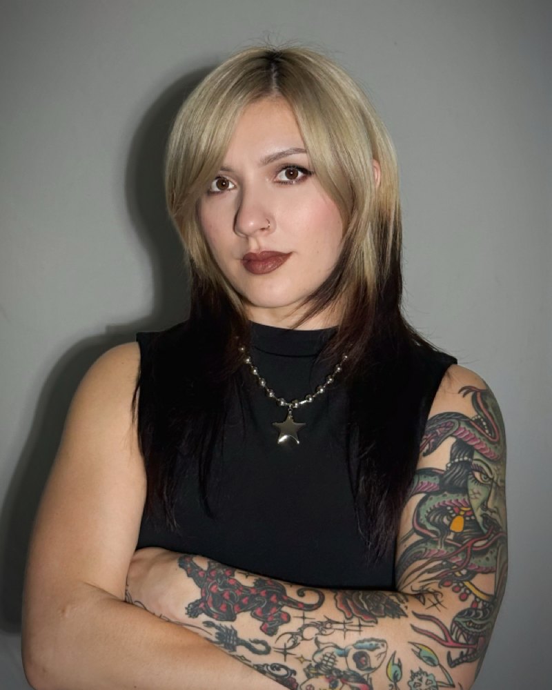 Kayla Macadaeg, owner of Hardcore Hair