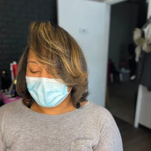 Hair work by Hazel Amour Beauty Salon