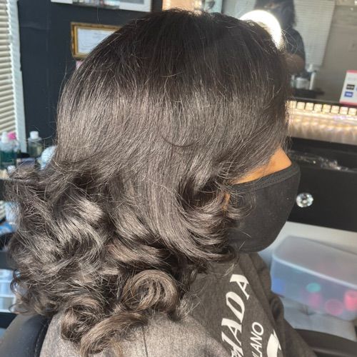 Hair work by Hazel Amour Beauty Salon