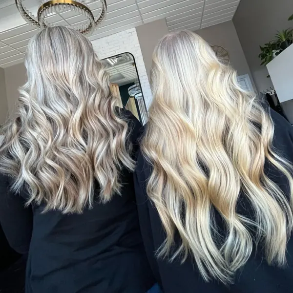 Hair work by Jestylz Salon the.blonde.dimension