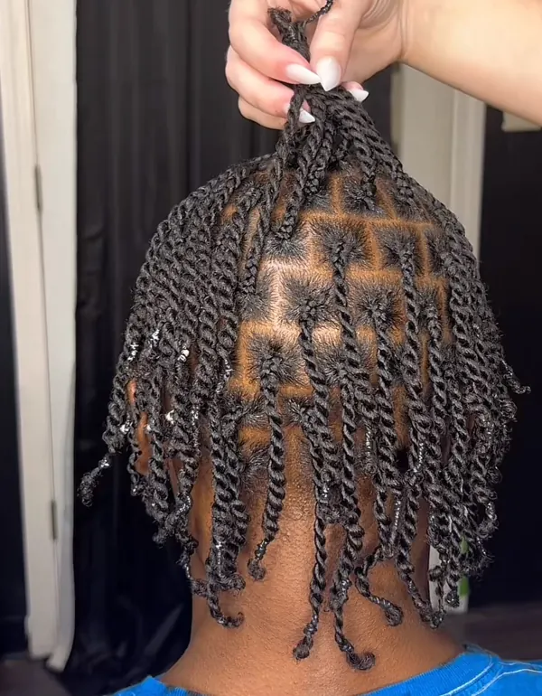 Hair work by Kinky Curly Beauty