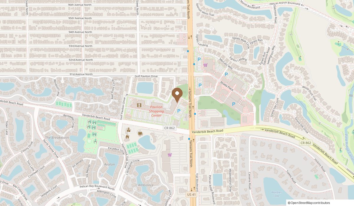 Map: 8965 Tamiami Trail N 41, Naples, FL 34108