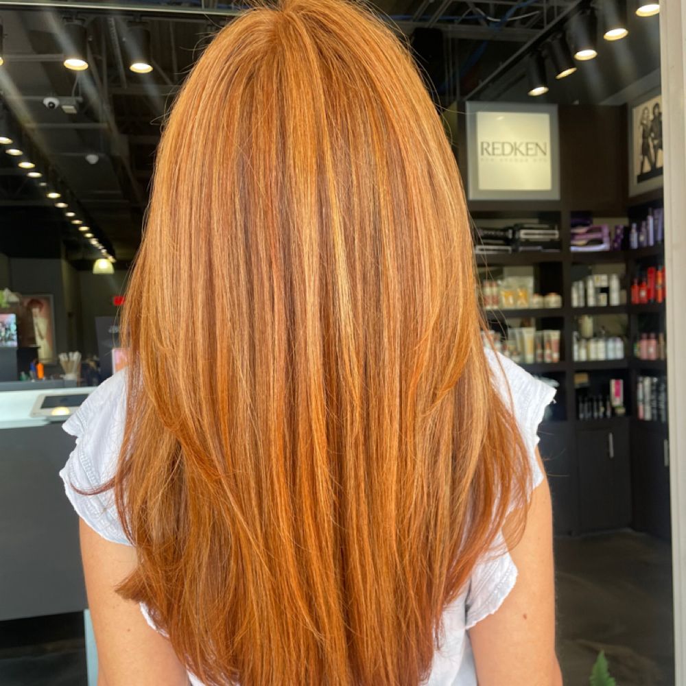 Hair work by La Petite Salon