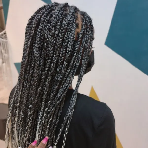 Hair work by Lofty Locs & Tresses