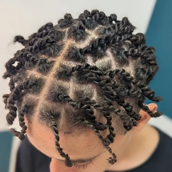 Hair work by Lofty Locs & Tresses