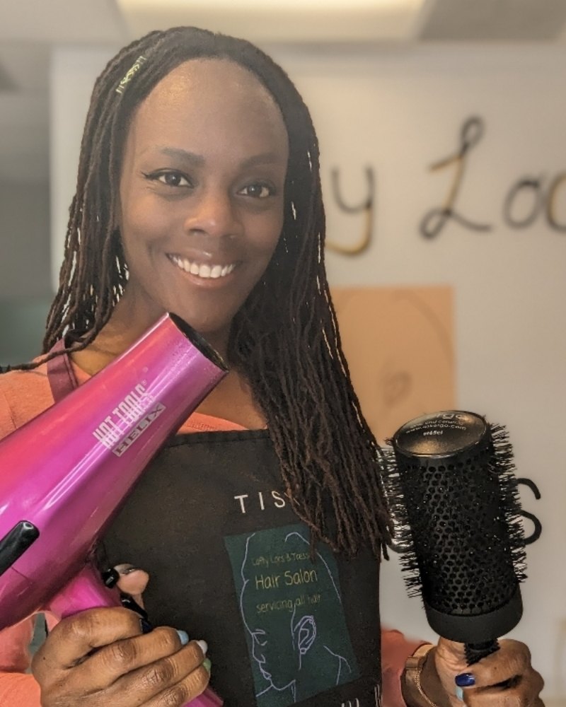 LaTisha Palmer, owner of Lofty Locs & Tresses